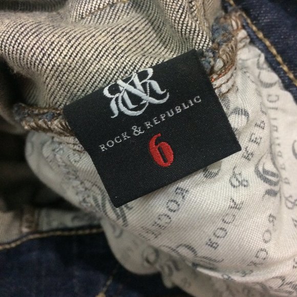 Rock & Republic Jeans Berlin Stud Pocket Detail - Picture 16 of 16